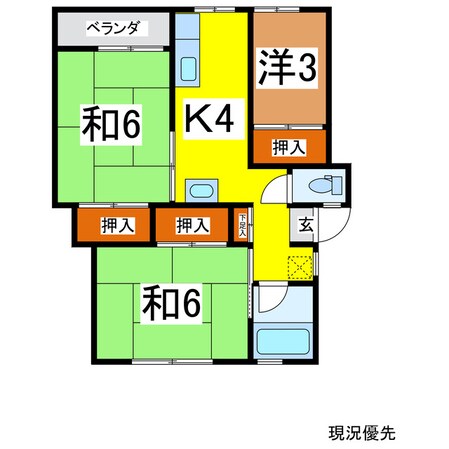 ファミール加藤の物件間取画像